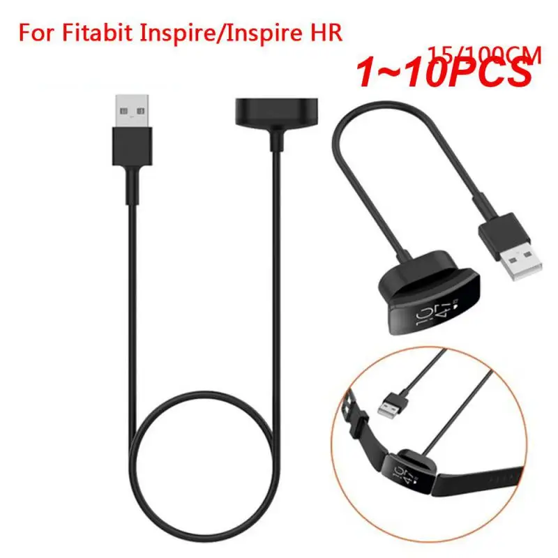 1 ~ 10 шт. Для Fitbit Inspire/Inspire HR Зарядное устройство Замена USB-зарядных устройств Зарядный кабель Универсальное магнитное зарядное устройство Умный аксессуар