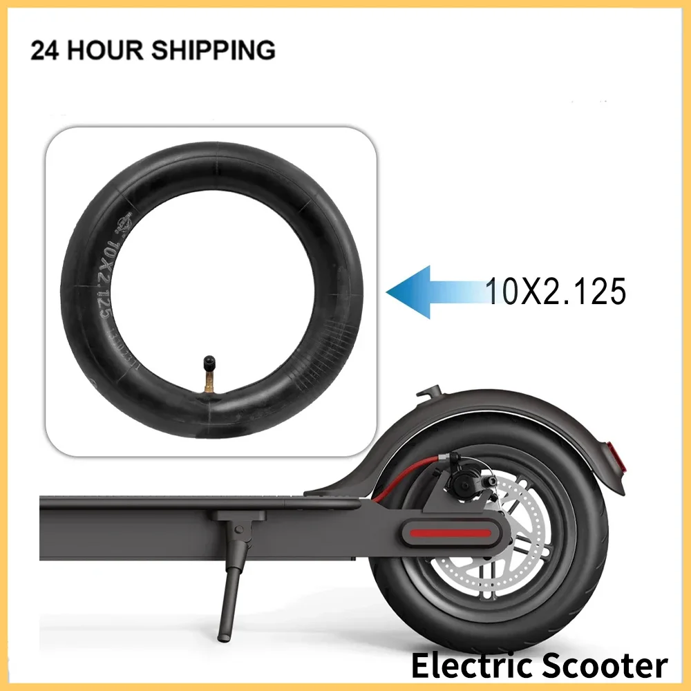 10x2.125 10 дюймов для балансировки электрического скутера 10 * 2.125 Внутренняя камера Бутилкаучук Внутренняя камера Замена шины