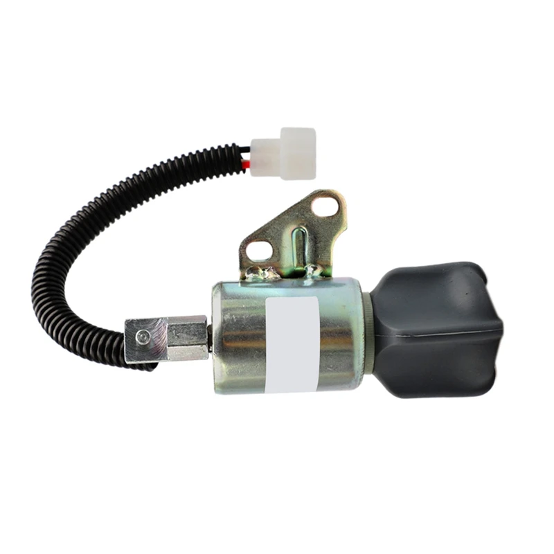 12V Электромагнитный клапан отключения / отключения топлива для Kubota D722 D902 Z482 1756ES-12SUC5B1S5 SA-5176-12 Запасные принадлежности