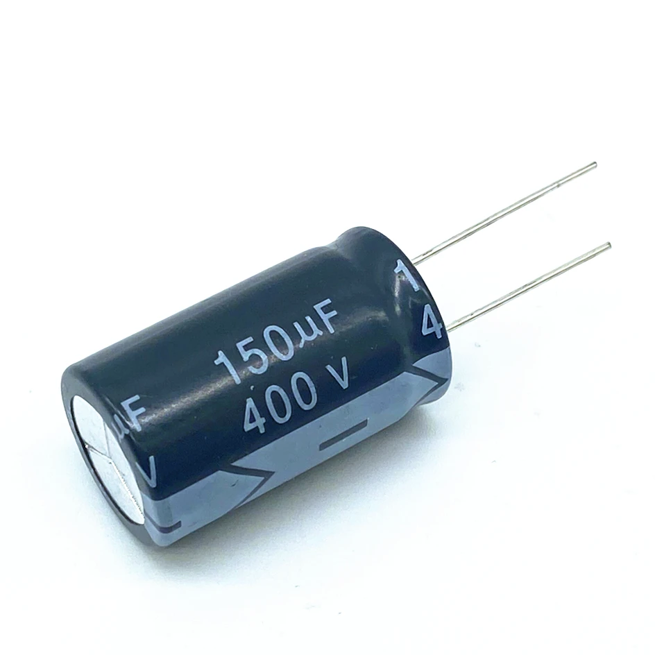 2 шт. Электролитический конденсатор высокого качества 400 В 150 мкФ 18 * 30 мм 150 мкФ 400 В 18 * 30