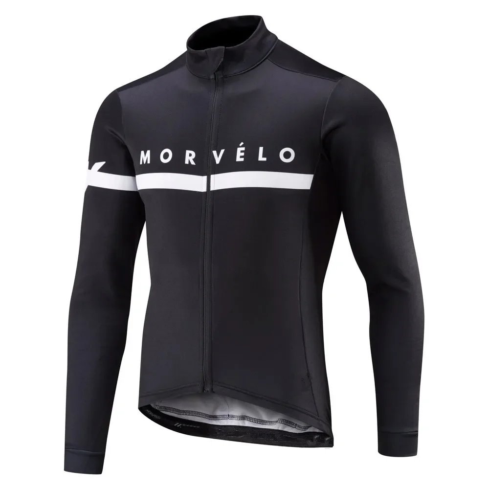 2023 Morvelo Мужские цвета Велоспорт Джерси с длинным рукавом Джерси Roap Ciclismo Велоспорт Одежда Велосипед Джерси Велосипед Велосипедная одежда