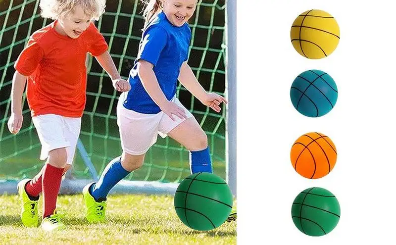 24 см Bouning бесшумный мяч баскетбольный немой мяч баскетбол футбольная полная пенопластовая спортивная игрушка для начинающих детей детей