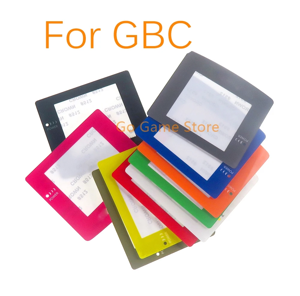 30PCS Для GBC Многоцветная замена пластиковая крышка объектива экрана для Gameboy Color GBC Lens Protector