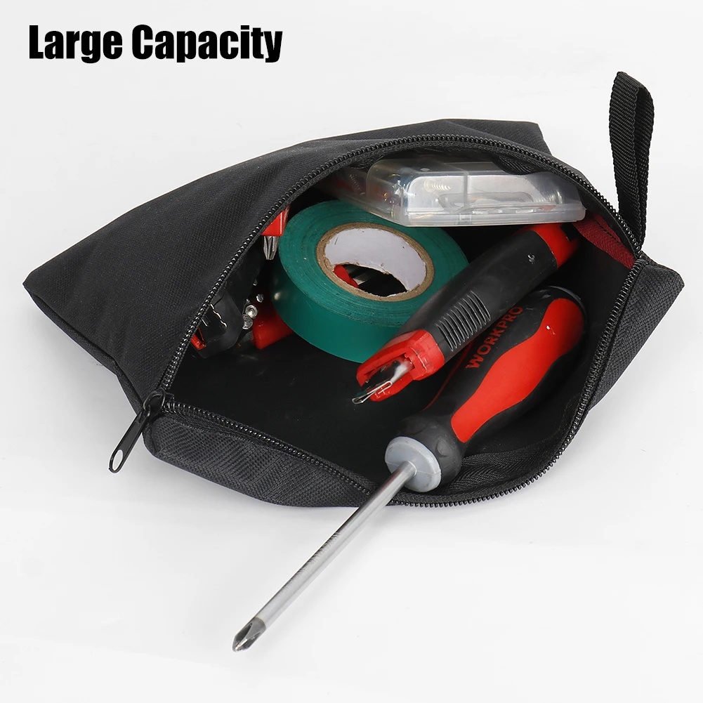 600D Сумка для инструментов для ремонта оборудования Портативная бытовая электрическая сумка для инструментов для паяльника Многофункциональная сумка для инструментов из оксфордской ткани на молнии
