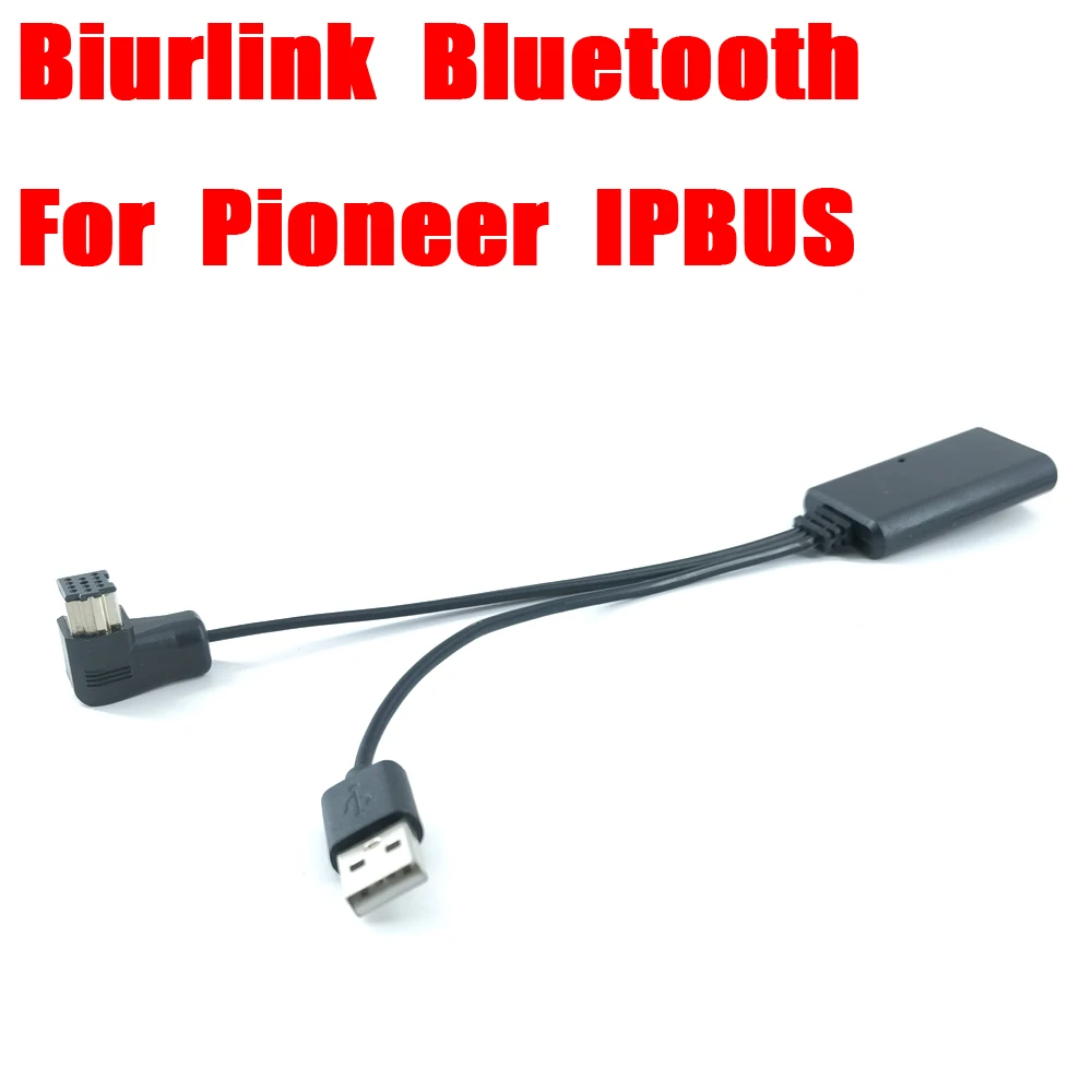 Biurlink 2023 Bluetooth-устройство Аудиоприемник USB питание для Pioneer IP-BUS 11-контактный адаптер Bluetooth Aux Receiver