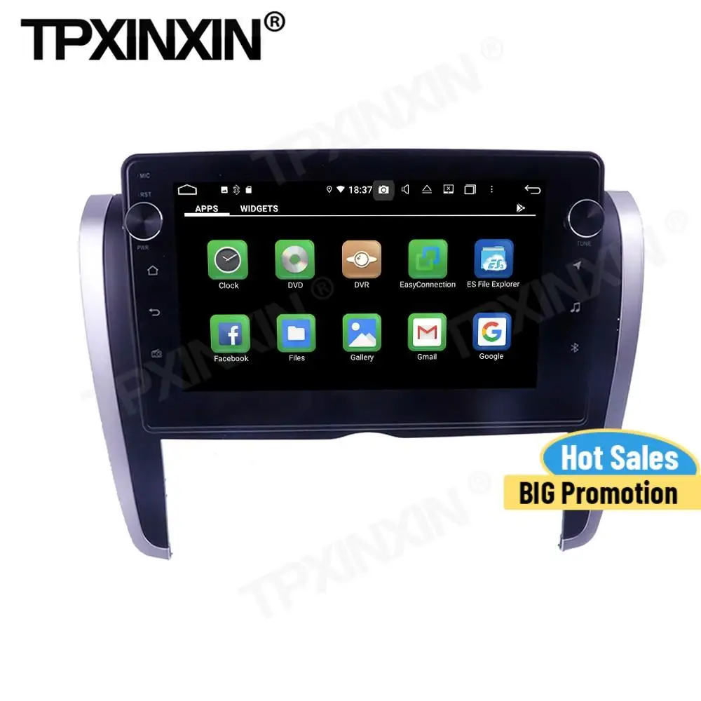 Carplay Автомагнитола 2 Din Стерео Android для Toyota Allion 2007 2008 2009 2010 2011 2012 2013 2014 2015 GPS-плеер Аудио Головное устройство