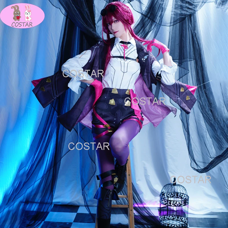 COSTAR Game Honkai:Star Rail Кафка Косплей Костюм Хэллоуин Наряды Женщины Новый Костюм Униформа