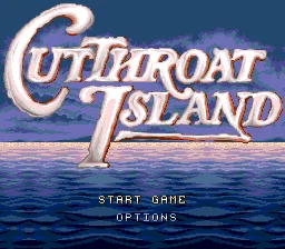 Cut Throat Island 16-битная игровая карта MD для Sega Mega Drive для системы Genesis