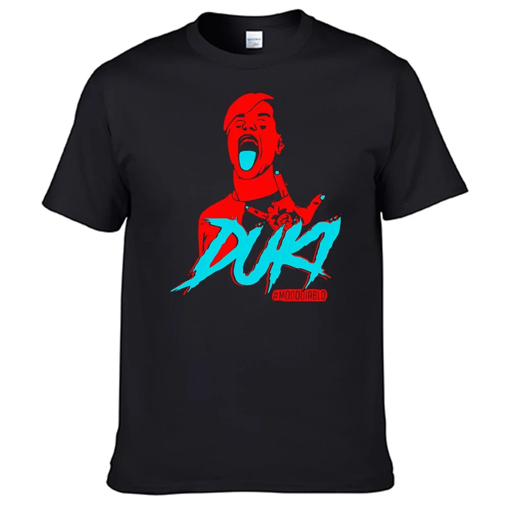 Duki Футболка унисекс 100% хлопок рубашки Duki Merch Футболка Топ продаж N02