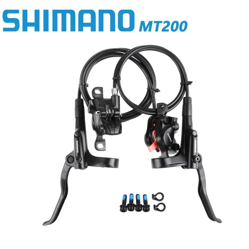 Shimano MTB Brake BR BL MT200 Велосипедный тормоз Гидравлический дисковый тормоз 750/800/1350/1450/1500 мм Горные зажимные тормоза модернизированные MT315