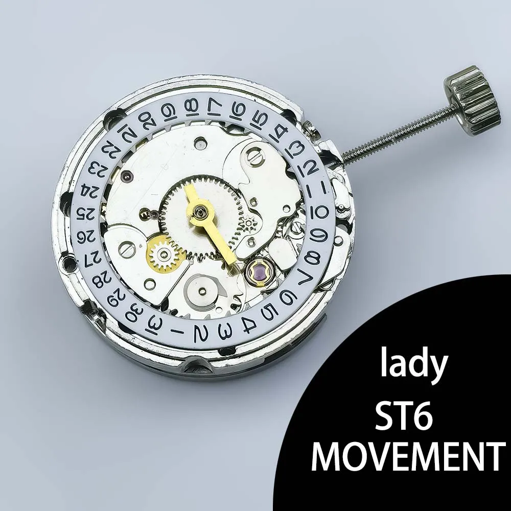 ST6 3 часа Высокоточные кварцевые часы с хронографом Механизм Одиночный календарь Детали часов
