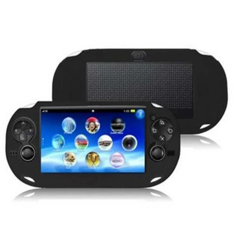 TPU Силиконовый гель Мягкая защитная оболочка для Sony PlayStation Psvita PS Vita PSV 1000 Консоль Body Protector Skin Case
