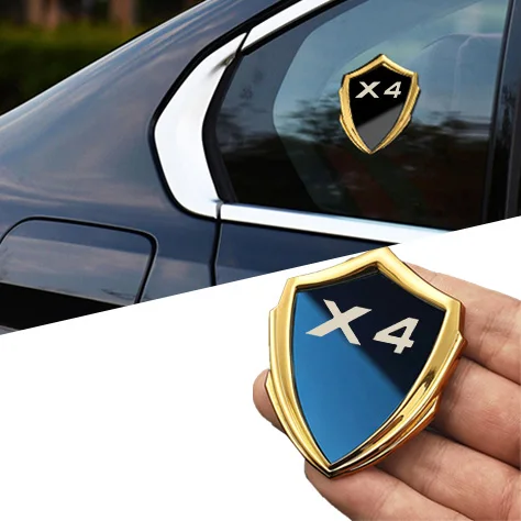 Авто 3D Металлический Логотип Флаг Эмблема Значок Наклейки Наклейка Автомобильные Окна Аксессуары для BMW X1 X2 X3 X4 X5 X6 X7