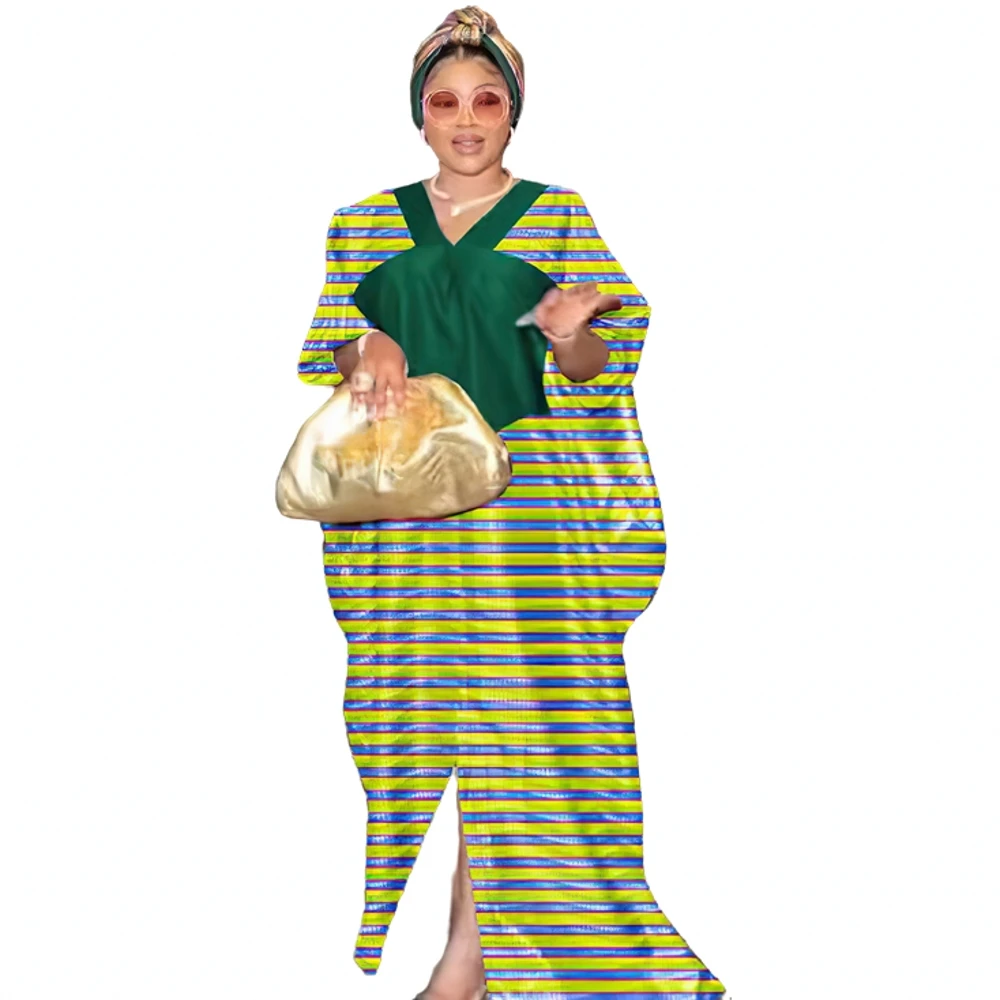 Африканские платья для женщин Мусульманская мода Абайя Бубу Дашики Анкара Наряды Вечернее платье Дубай Кафтан Абая Халат Марокейн