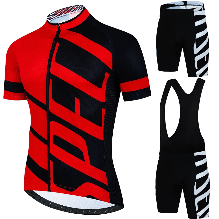 Велоспорт Мужчина Летняя одежда 2024 Mallot Мужской костюм для горных велосипедов Спортивная одежда Спортивный комплект Джерси Pro Team Профессиональная рубашка