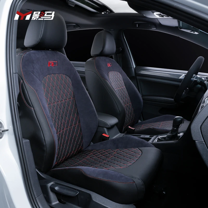 Высококачественные заводские кожаные чехлы на автомобильные сиденья полный комплект роскошных чехлов для сидений Полные пять мест для VW golf 7 7.5 mk7 MK7.5 2013-2020