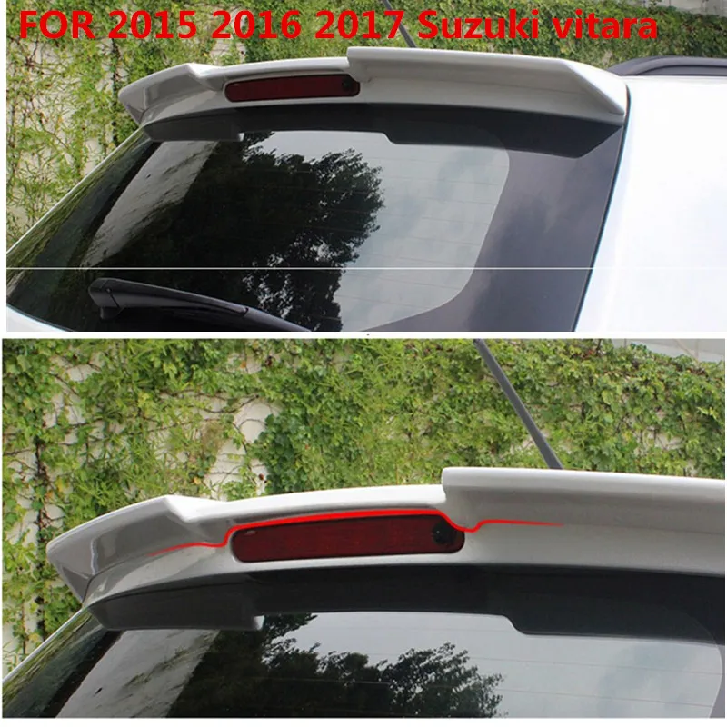 Высококачественный ABS Стайлинг автомобиля Моделирование заднего антикрыла автомобильных хвостовых аксессуаров НА 2015 2016 2017 Suzuki vitara