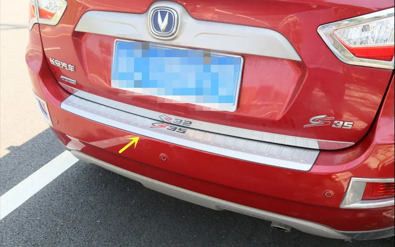 Для Changan CS35 2012-2016 Высококачественная защита порога багажника из нержавеющей стали Защита от царапин Аксессуары для украшения автомобиля