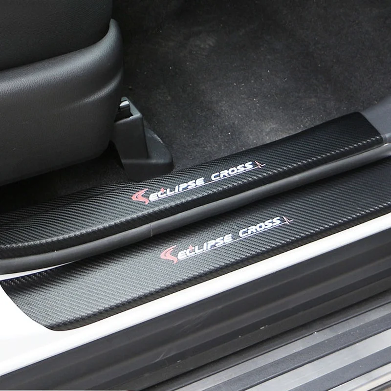Для Mitsubishi Eclipse Cross Аксессуары для экстерьера автомобиля Бампер Внутри Снаружи Задний бампер Протектор Порог Автомобильные принадлежности