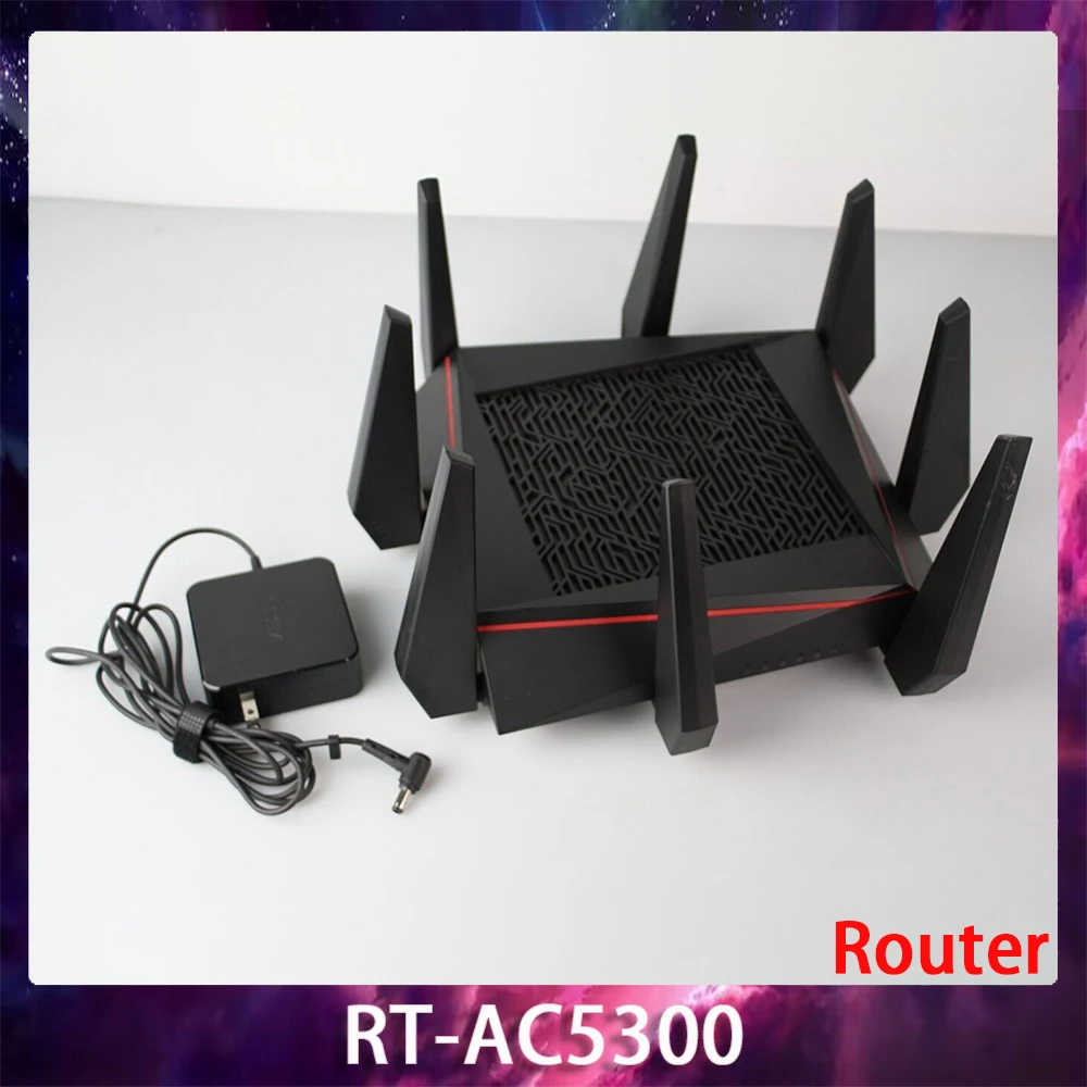 Для трехдиапазонного маршрутизатора ASUS RT-AC5300 AC5300 5330 Мбит/с TCP/IP MU-MIMO Qos