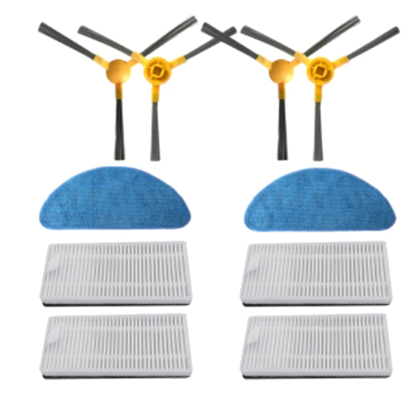 Запасные боковые щетки Hepa Filter Mop Cloths Parts для Mamibot Exvac660 Platinum Аксессуары для робота-пылесоса