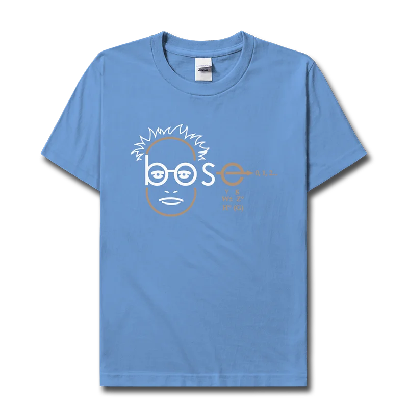 Знаменитость Бозе СатьендраНатх физик Индийские ученые Бозон новый 100% хлопок футболка повседневная футболка Футболка Мода Дизайн одежды Топы 01