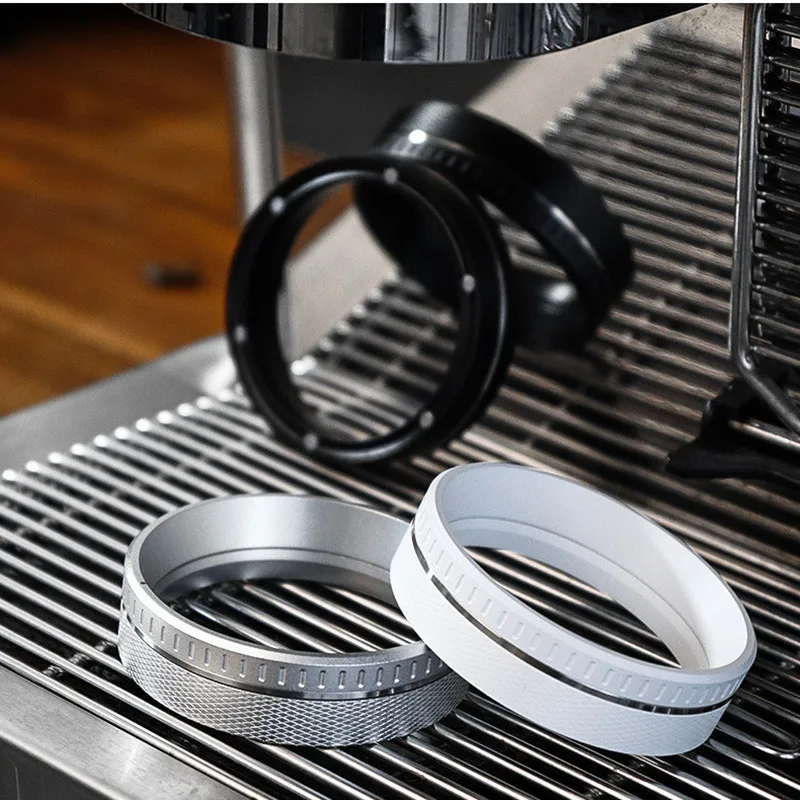 Магнитная воронка дозирования кофе, алюминиевый портафильтр, кольцевой инструмент для кофейного порошка против мух, 51 мм, 53 мм, 58 мм
