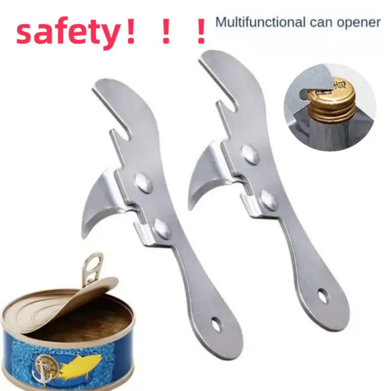 Многофункциональный консервный нож для консервных банок Безопасный нож для консервных банок Консервный нож Ручной кухонный аксессуар для кухни и ресторана