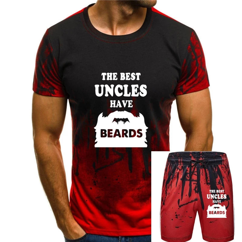 Мужская футболка бородатый дядя подарок бороды отцовский бульон(1) крутая футболка с принтом топ
