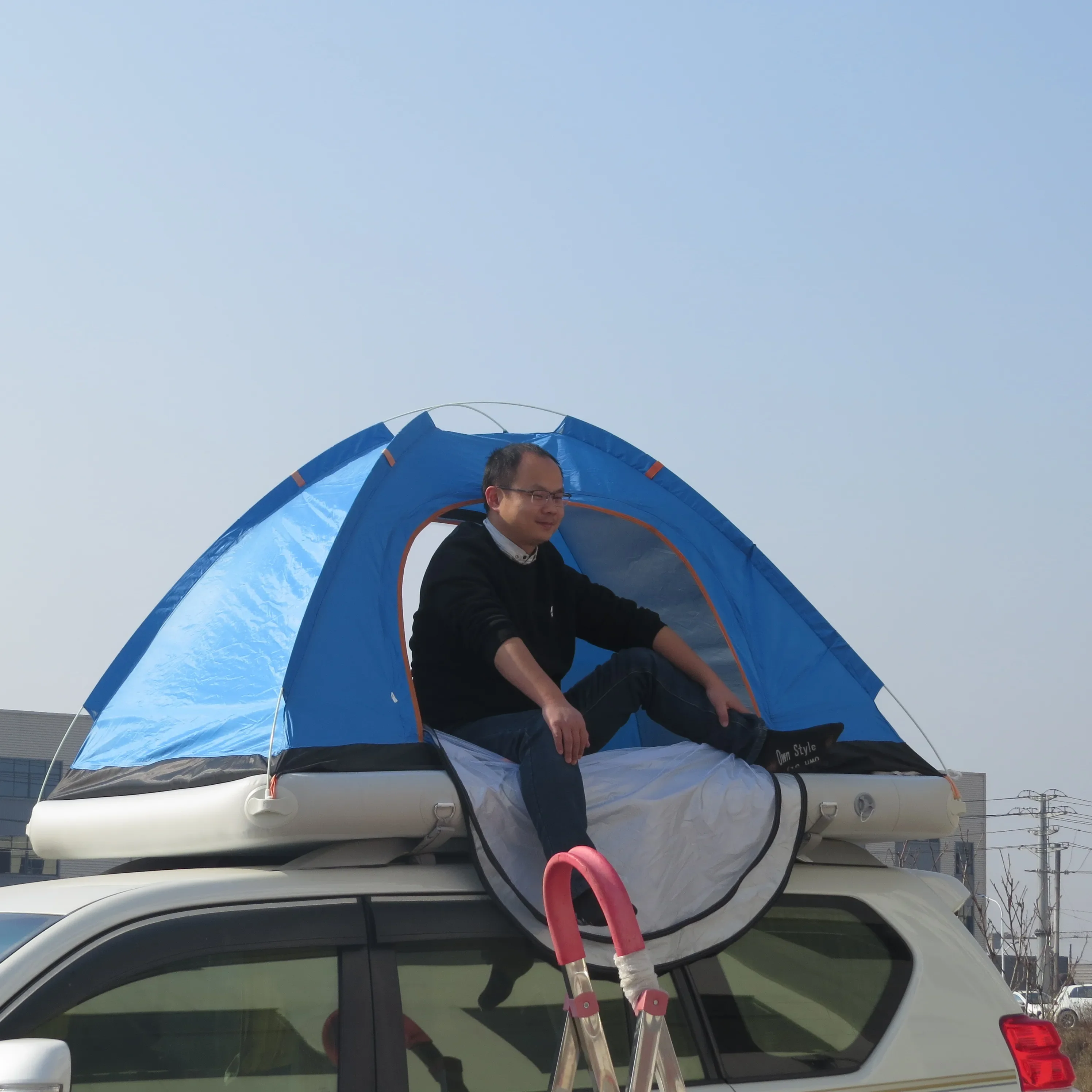 Надувная семейная палатка на крыше Гамак Навес Кемпинг Водонепроницаемая палатка