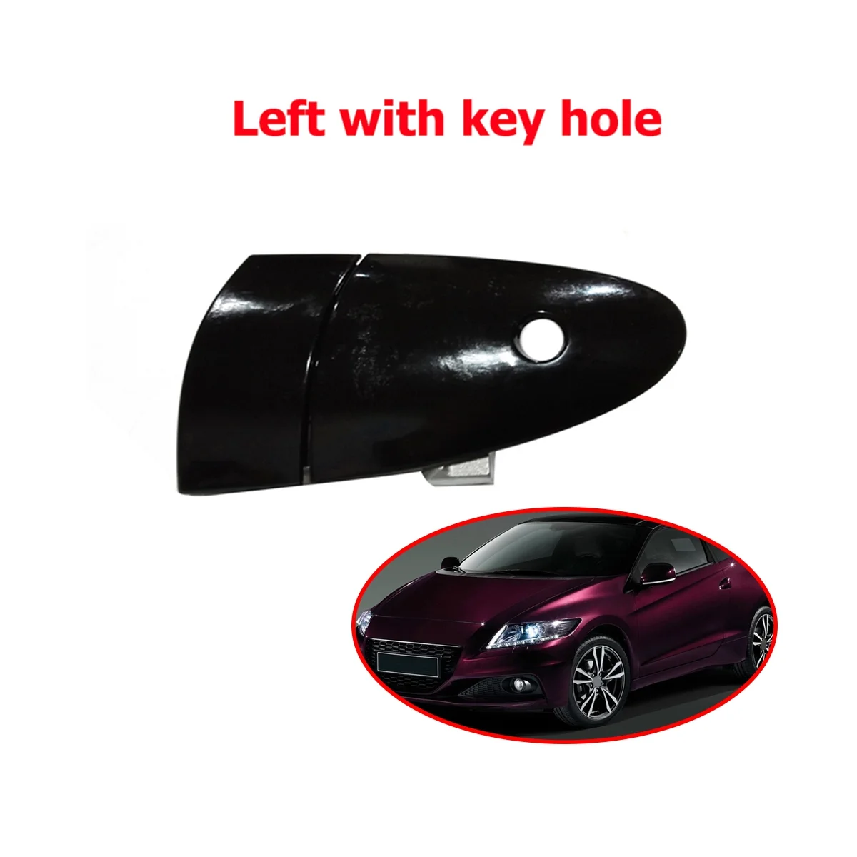 Наружная ручка двери автомобиля в сборе с замочной скважиной и без замочной скважины для Honda CRZ CR-Z ZF1 ZF2 2011-2015 72141-SZT-003ZE 72181-SZT-G01ZC