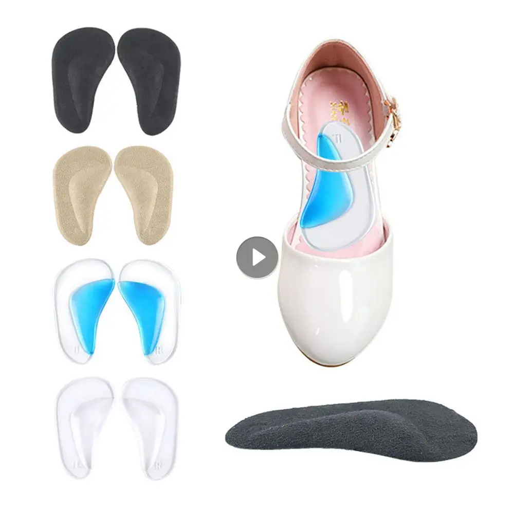 Ортопедическая вкладыш для подушки обуви Силиконовая стелька для подошвенного фасциита Силиконовая стелька для плоскостопия