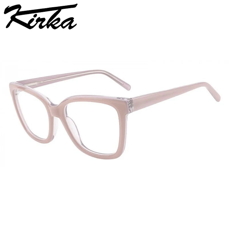 очки в оправе Kirka Ацетат Прямоугольные очки Оптическая оправа для очков женская оправа для очков очки по рецепту гибкие очки