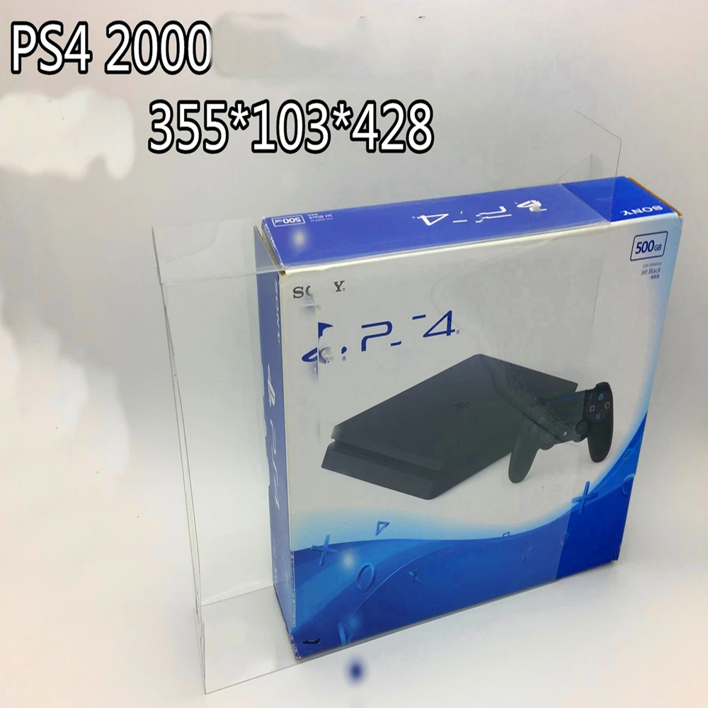  Прозрачный протектор коробки для Sony PlayStation 4 / PS4 / 2000 Collect Boxes TEP Storage Game Shell Прозрачная витрина
