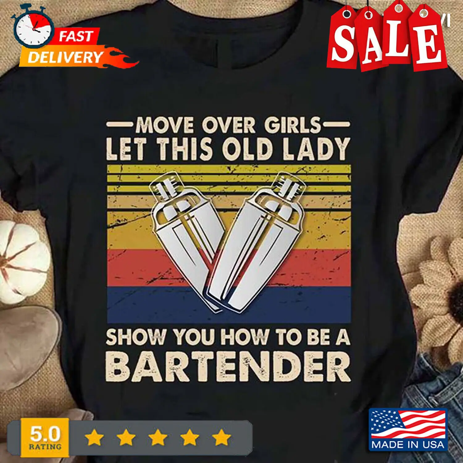 Рубашка бармена, подвинься, девочки, пусть эта старушка покажет вам, как быть с длинными рукавами