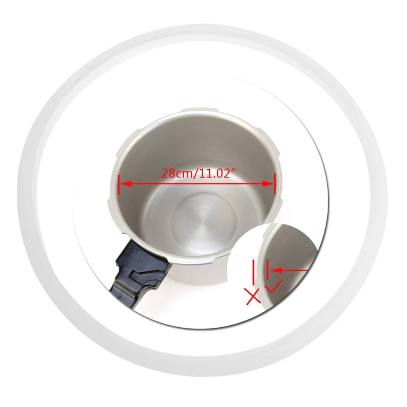  Скороварка Уплотнительное кольцо Бытовые 30 см Кухонные плиты Аксессуары Инструмент Прямая поставка