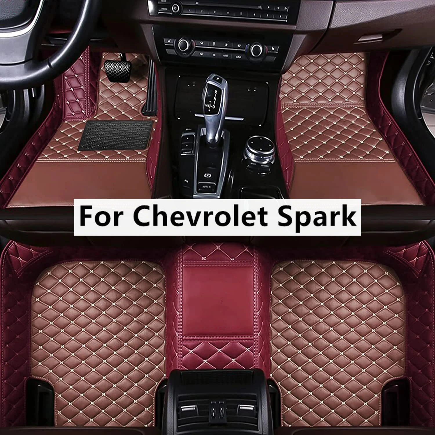  Цвет Соответствующие Пользовательские Автомобильные Коврики Для Chevrolet Spark Foot Coche Аксессуары Ковры