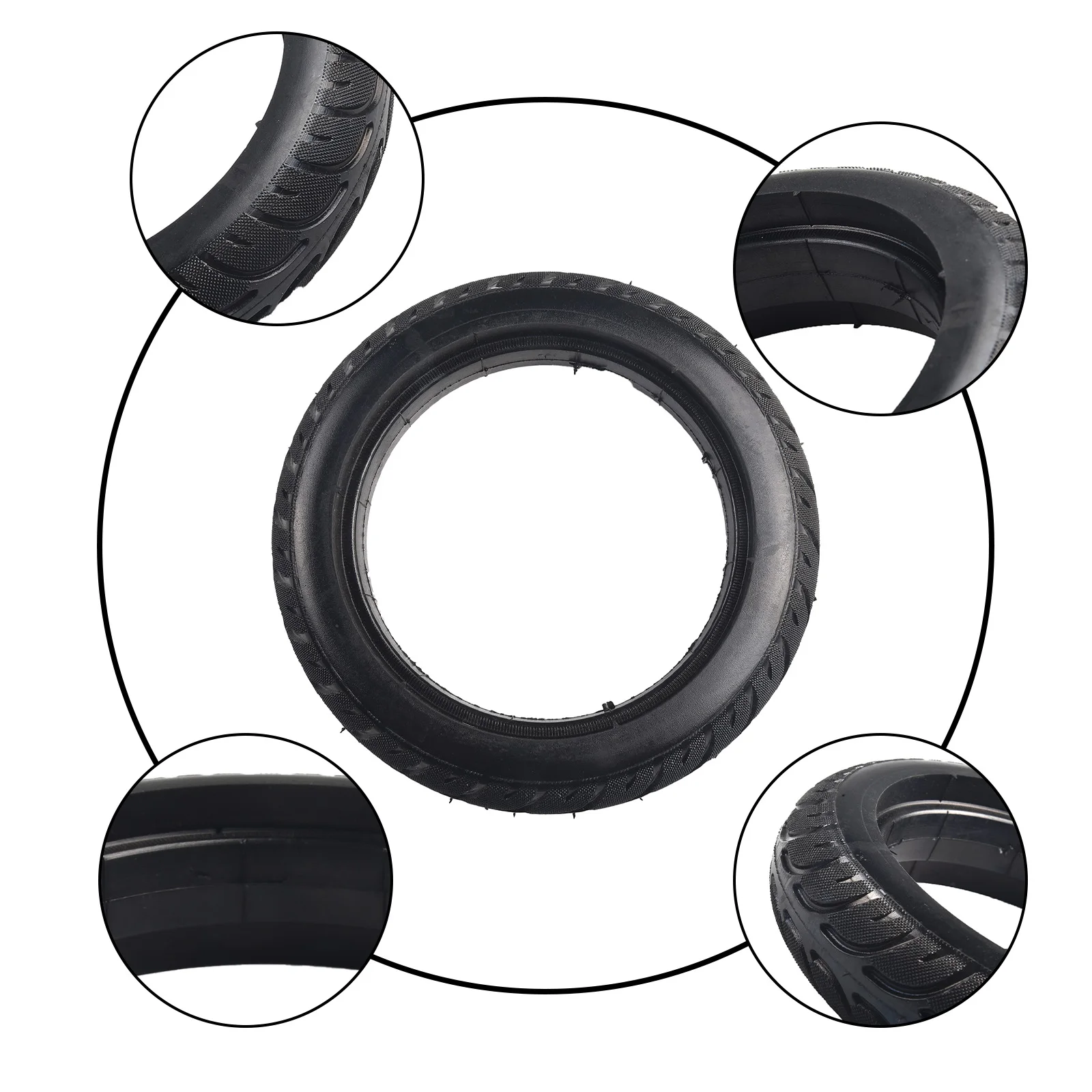  электрический велосипед камера резиновая шина черная электрическая внешняя диаметр 190 мм устойчивая к проколам резина скутера диаметр обода 140 мм