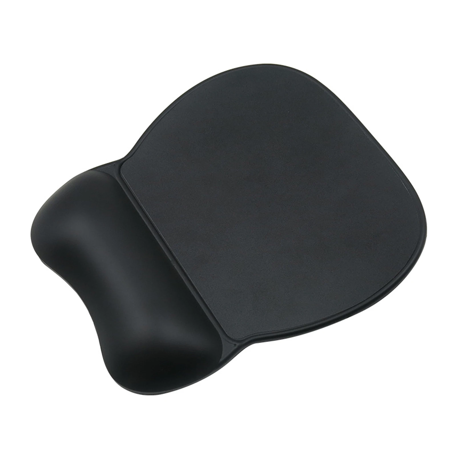 Эргономичный игровой компьютер Гладкая подушка черного цвета с поддержкой запястья Нескользящее основание Силикон для ноутбука Rest Mouse Pad Домашний офис